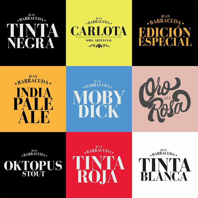 Mix personal Juan Barracuda (6 x 355ml) + Vaso coleccionable