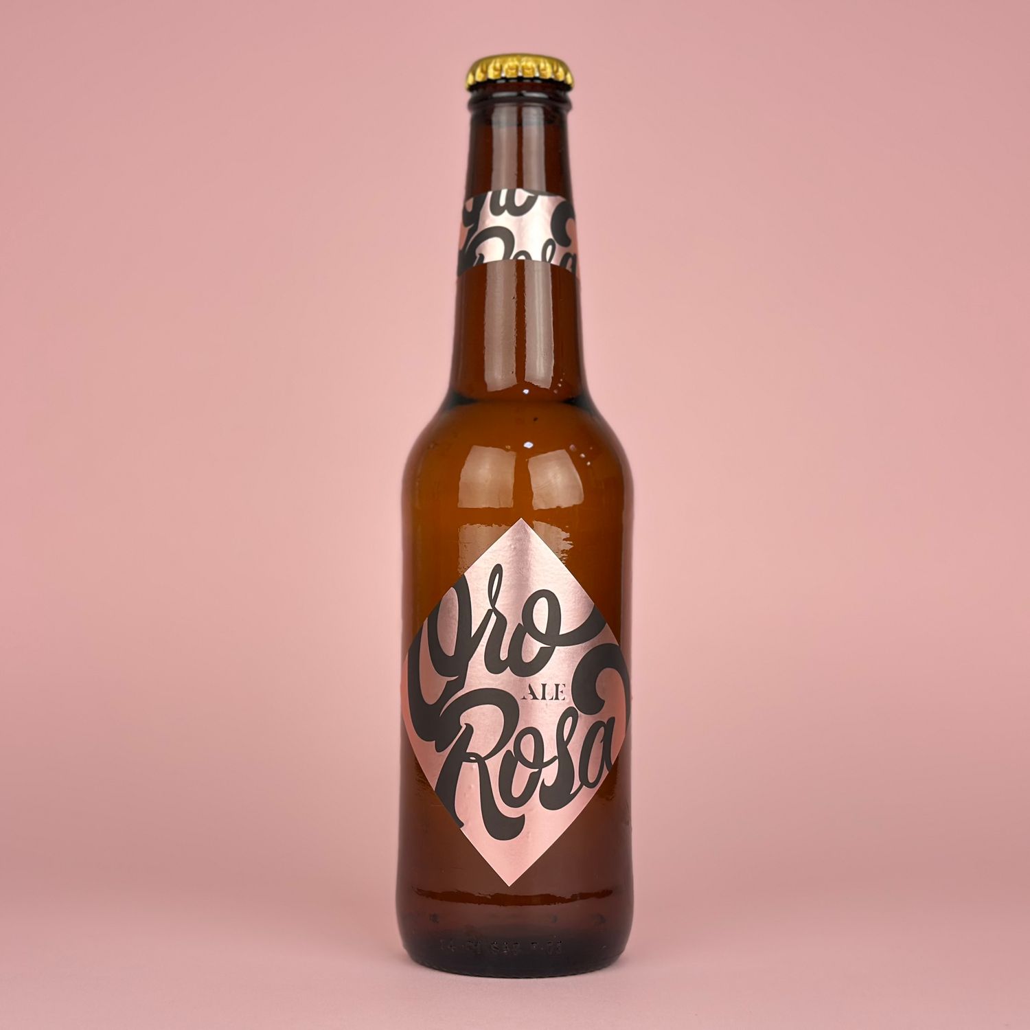 Oro Rosa (6 x 355ml) + Vaso coleccionable Tinta Roja