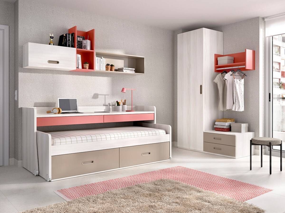 DORMITORIO JUVENIL COMPACTO