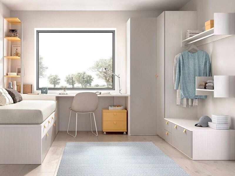 DORMITORIO JUVENIL COMPACTO