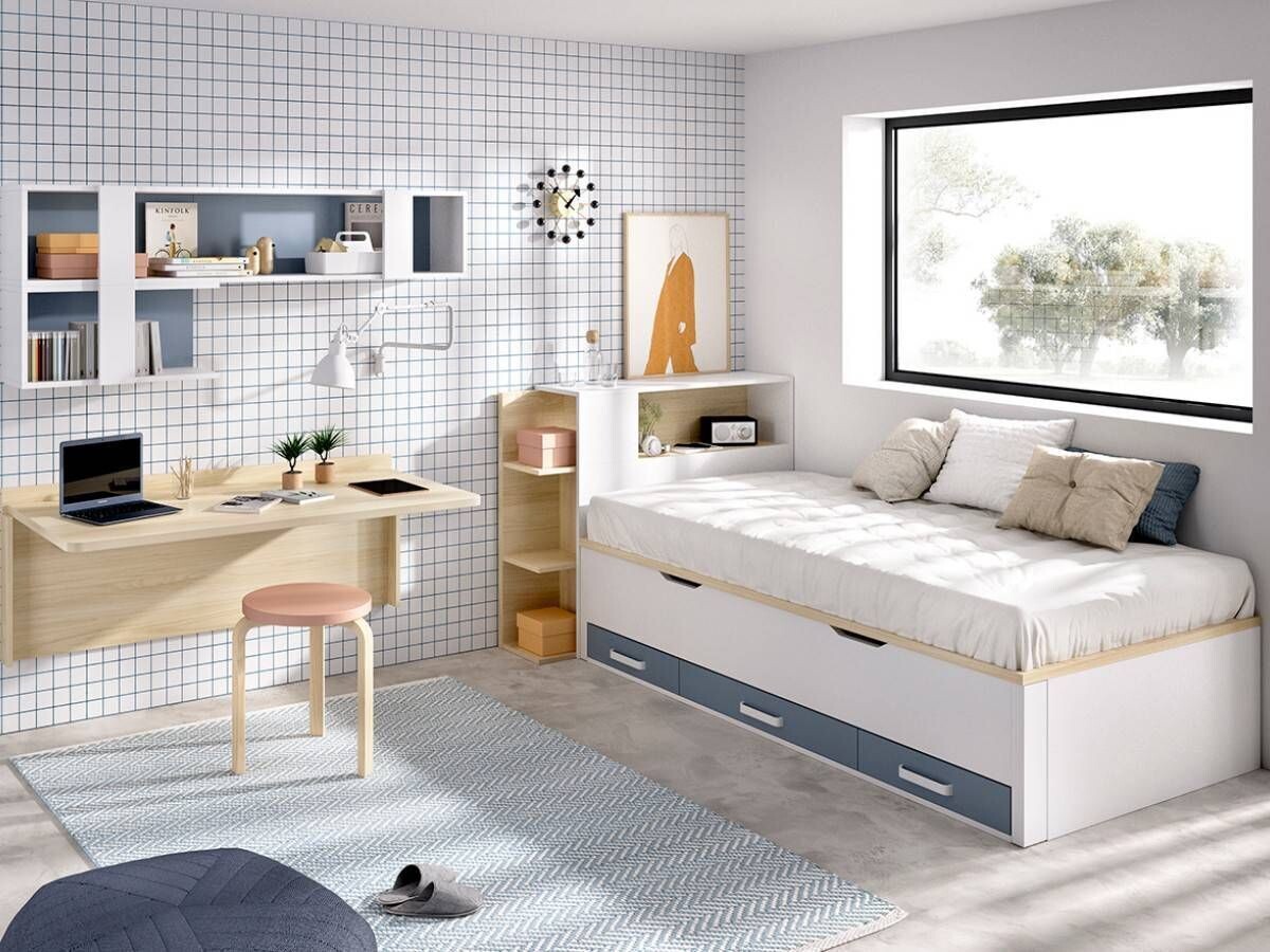 DORMITORIO JUVENIL COMPACTO