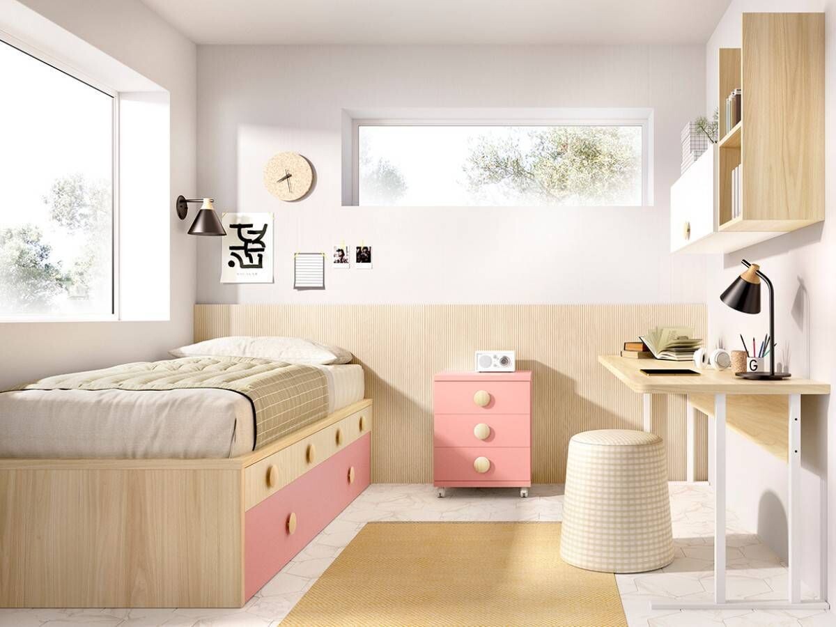 DORMITORIO JUVENIL COMPACTO
