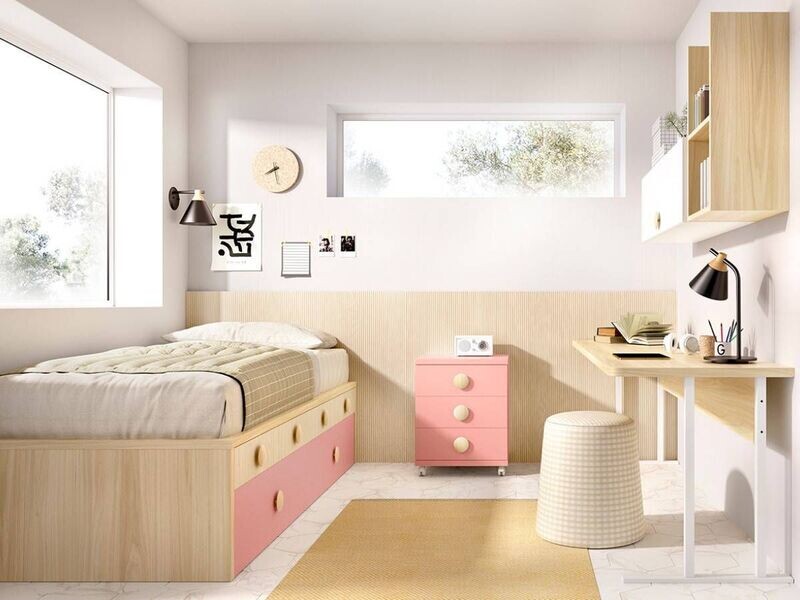 DORMITORIO JUVENIL COMPACTO