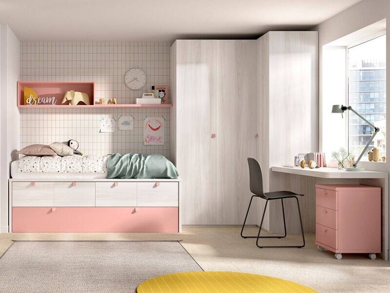 DORMITORIO JUVENIL COMPACTO