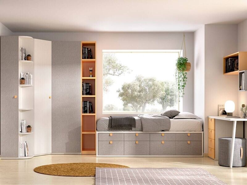DORMITORIO JUVENIL COMPACTO