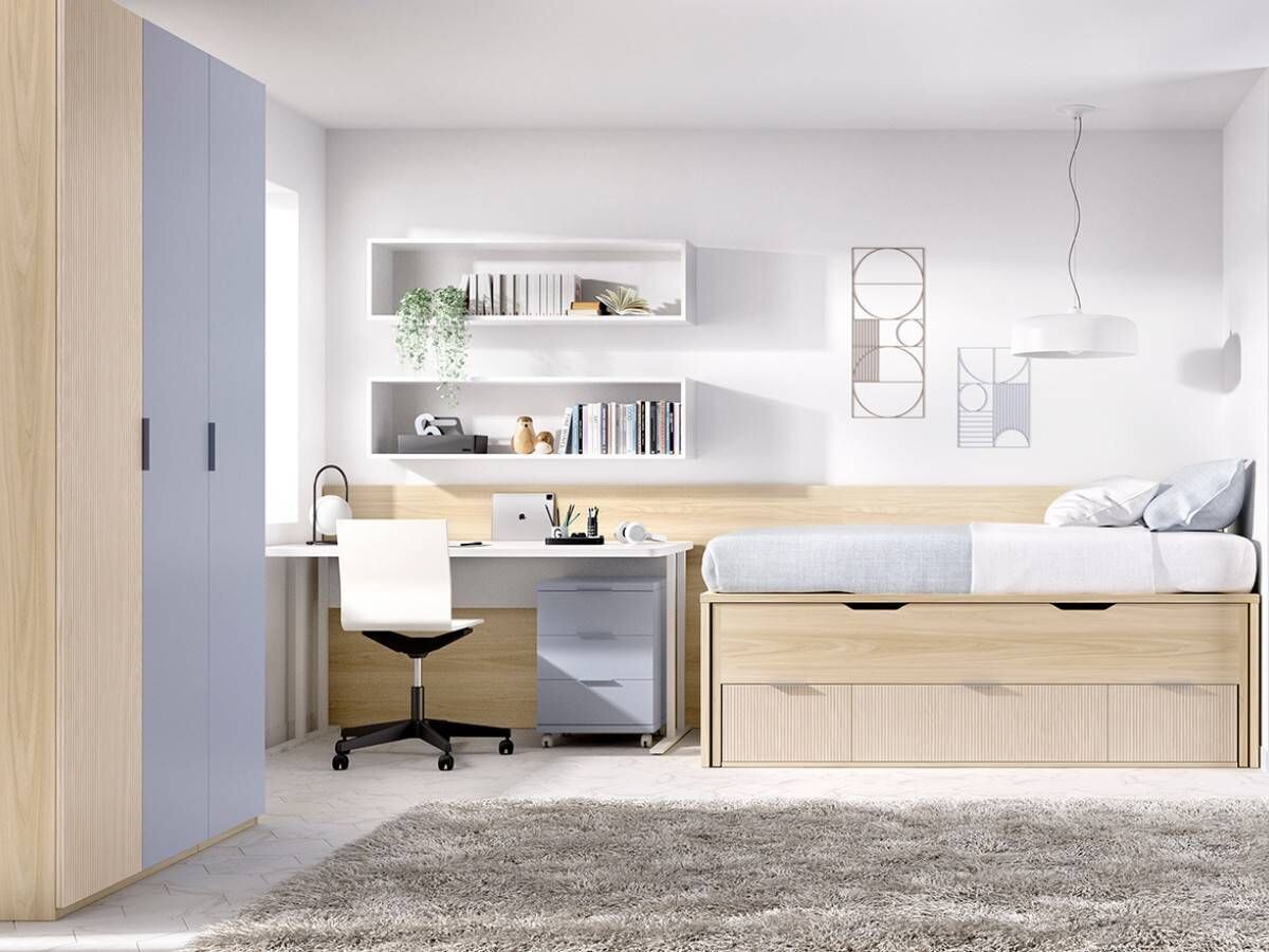DORMITORIO JUVENIL COMPACTO