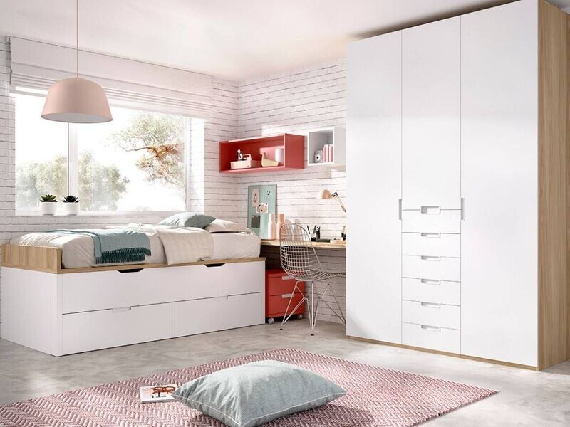 DORMITORIO JUVENIL COMPACTO