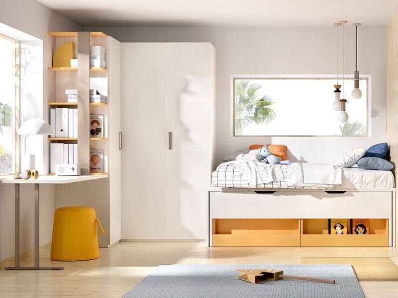 DORMITORIO JUVENIL COMPACTO