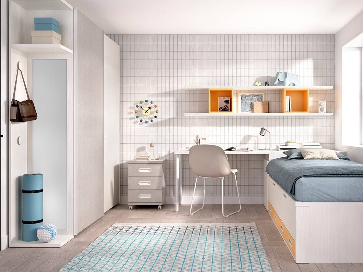 DORMITORIO JUVENIL COMPACTO