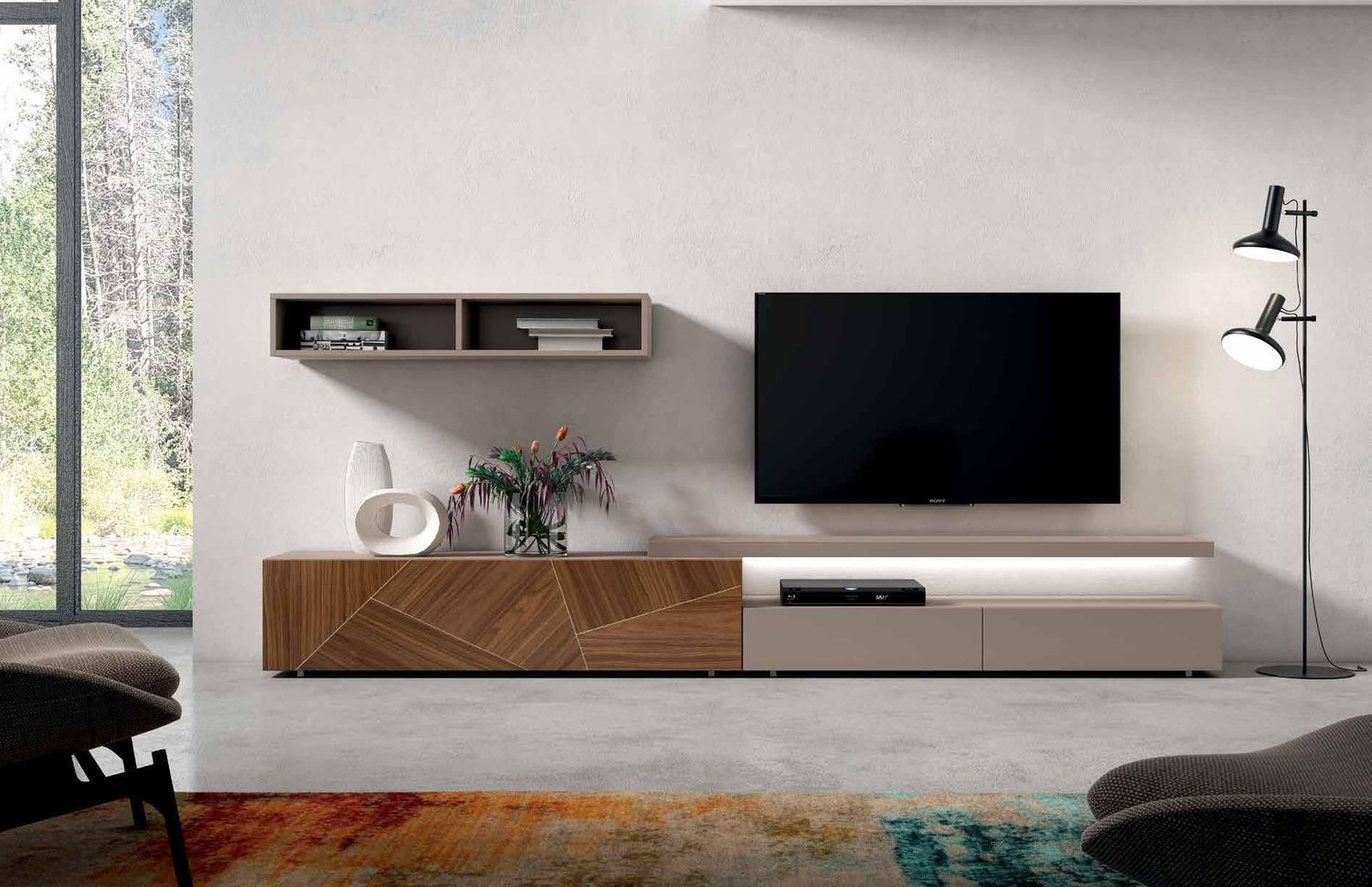 COMPOSICION SALON MODERNO