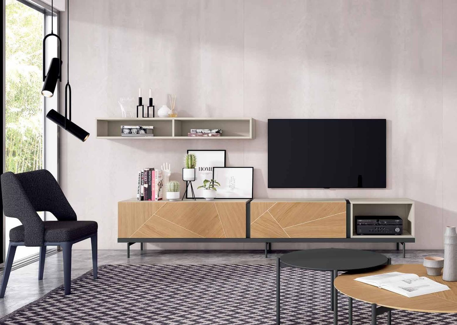 COMPOSICION SALON MODERNO