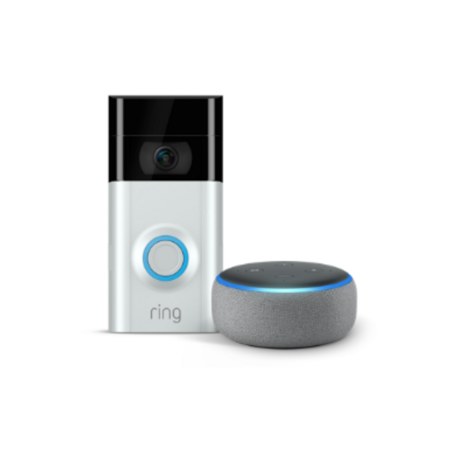 Ring Doorbell with Installation + Free Echo Dot