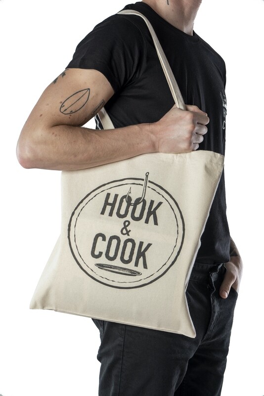 Canvas Bag Hook&Cook Logo