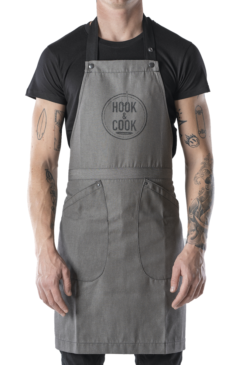 Apron Hook&Cook Circle Logo