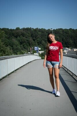 T-Shirt "Logo" WOMEN - DEEP RED