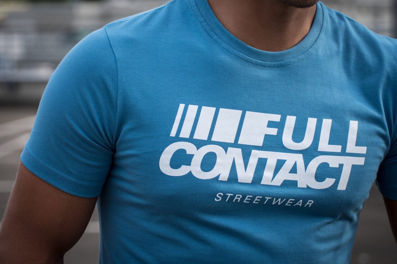 T-Shirt "Logo" - STEELBLUE