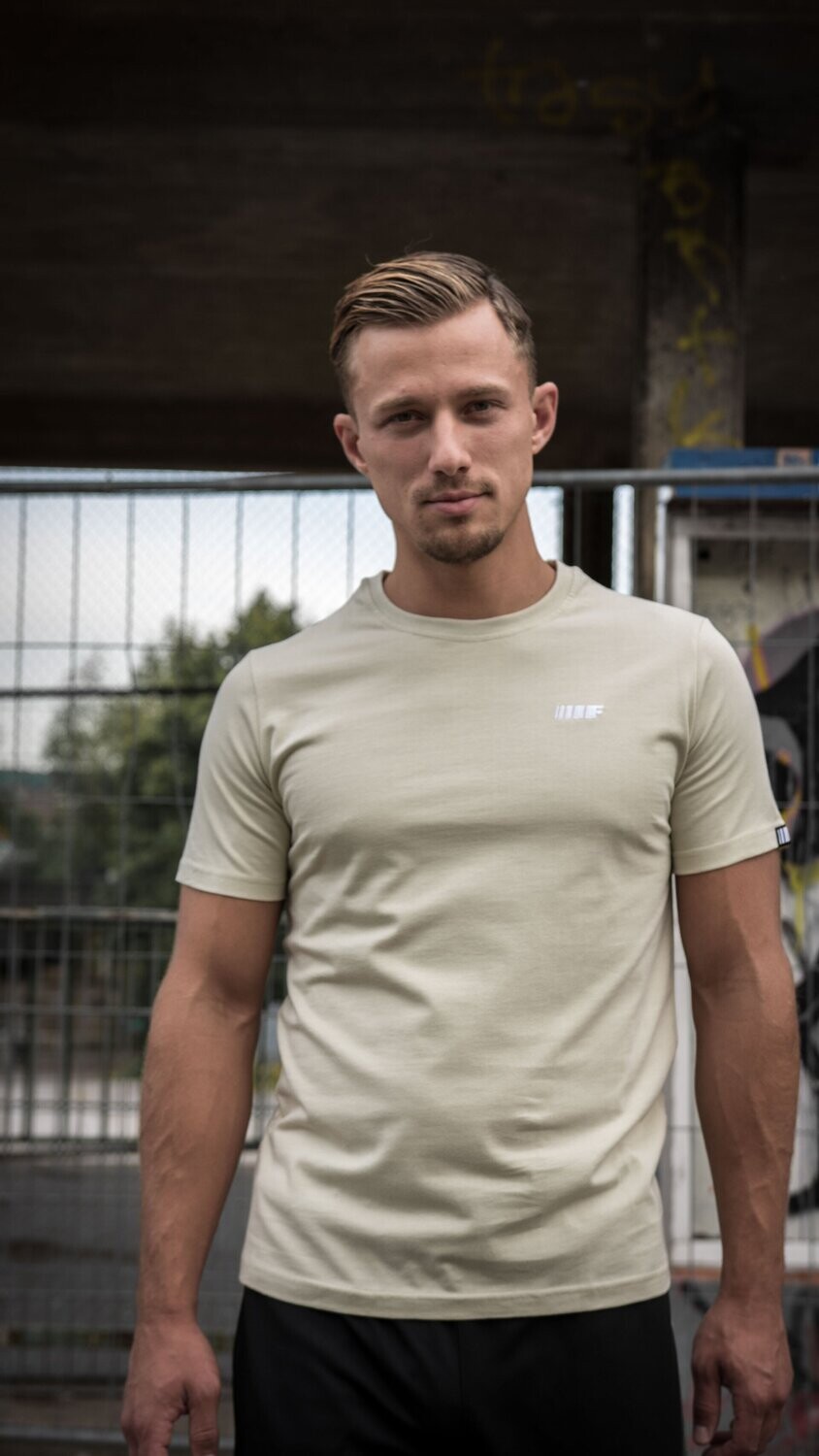 T-Shirt "Stick" - BEIGE