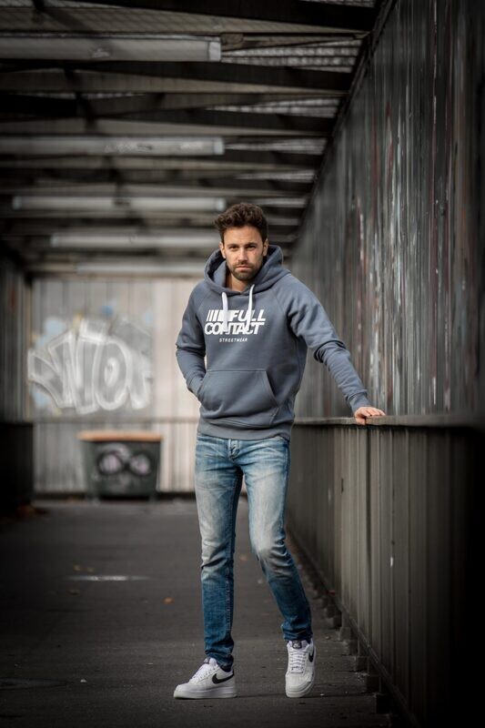 Hoodie Hoodie "Logo" Grey