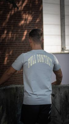 T-Shirt "Curved" - Grey