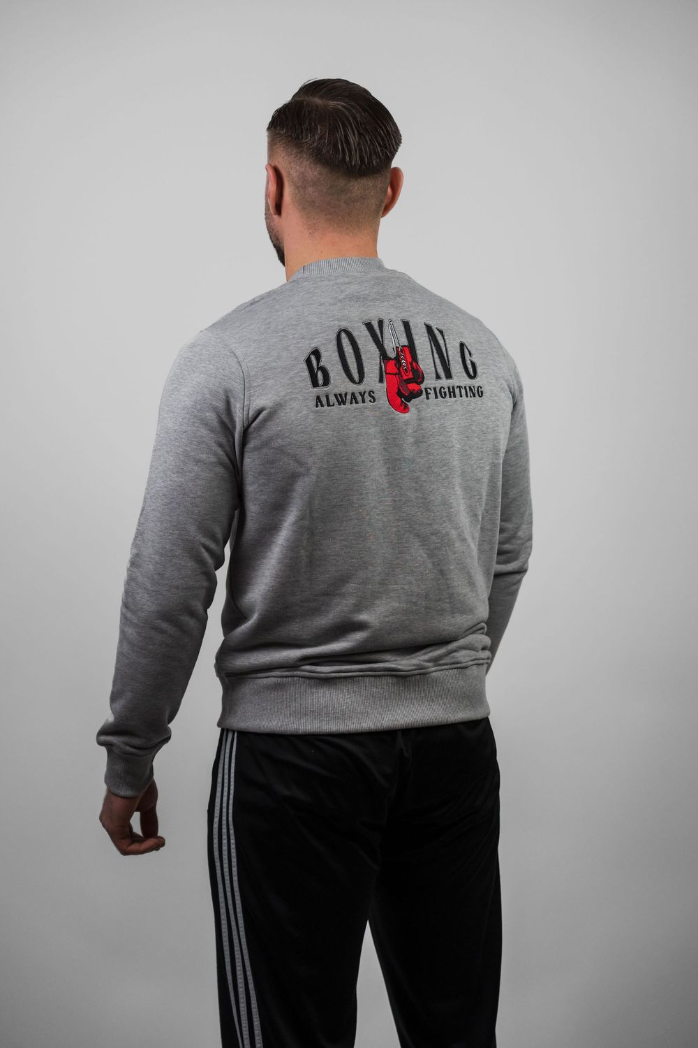 Crewneck Sweater "Always Fighting"