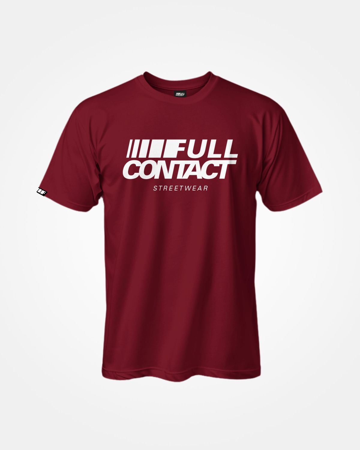 T-Shirt "Logo" - BORDEAUX