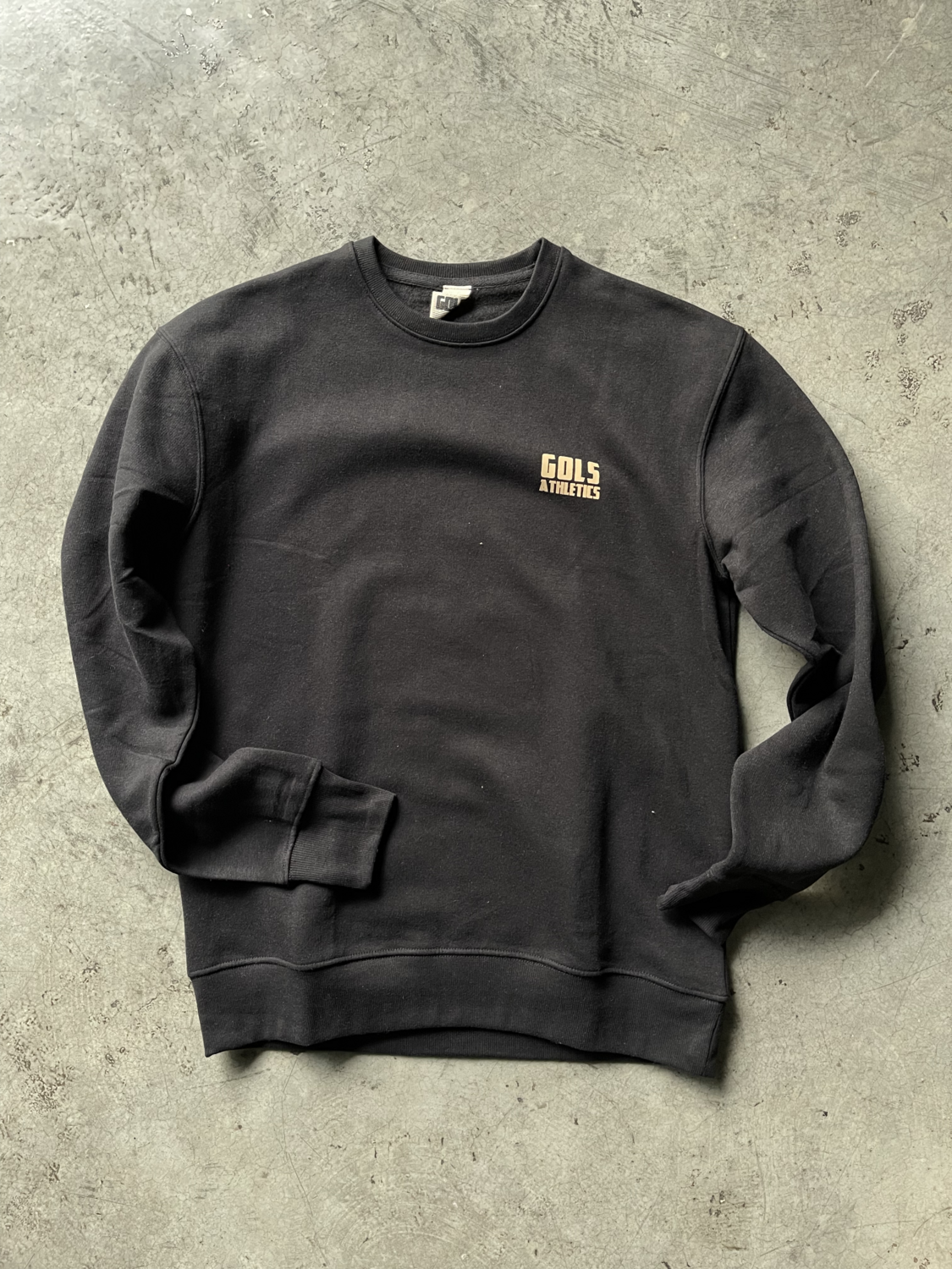 &quot;direction&gt;speed&quot; SWEATSHIRT (BLK)