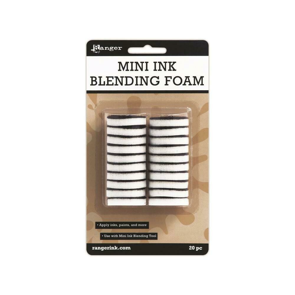 Ranger - Tim Holtz - Mini Ink Blending Foam Pads - 20 pack 1" IBT40972