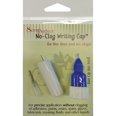 ScraPerfect - No Clog Writing Cap Set - Small Bottles - NCWC36