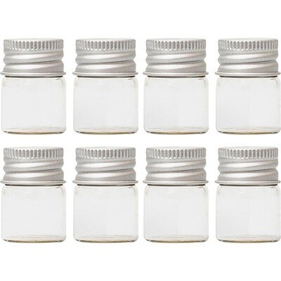 We R Memory Keepers - Small Glass Jars (8 pcs)