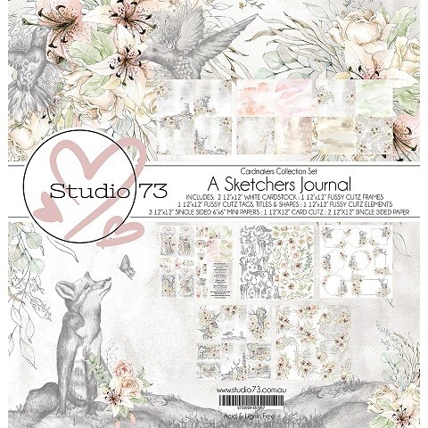 Studio 73 - A Sketchers Journal - Card Collection