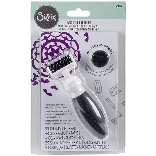 Sizzix - Magnetic Die Brush Kit (inc. Magnetic Tool) - 661672