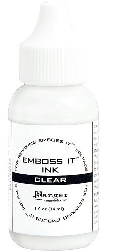 Ranger Emboss - Emboss It Refill - Clear- EMB 34193 - 23mls