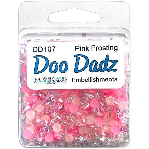 Buttons Galore & More - Doo Dadz - Pink Frosting