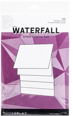 Photoplay Makers Series 4" x 6" Waterfall Set  - White - PPP2159