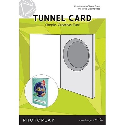 Photo Play - Tunnel Card Circles Inc. Dies Makes 3