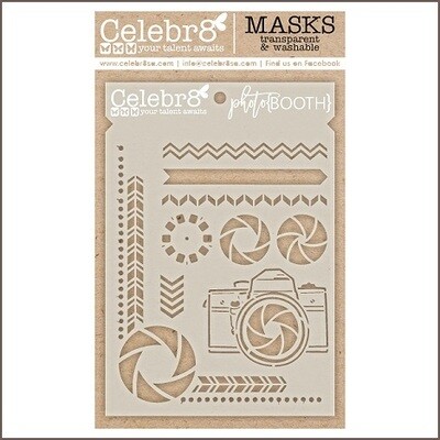 Celebr8 - Stencils / Masks - Photo Booth - SM4636