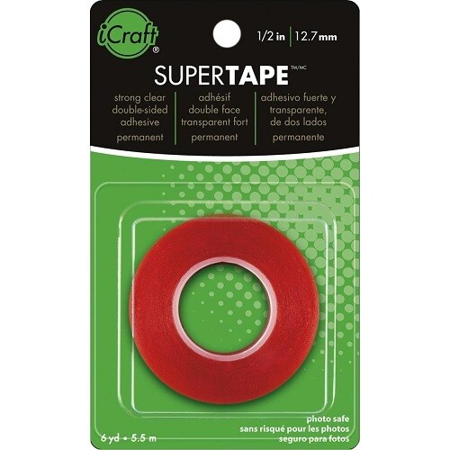 Therm O Web - iCraft Double Sided Super Tape - 1/2" x 6yd