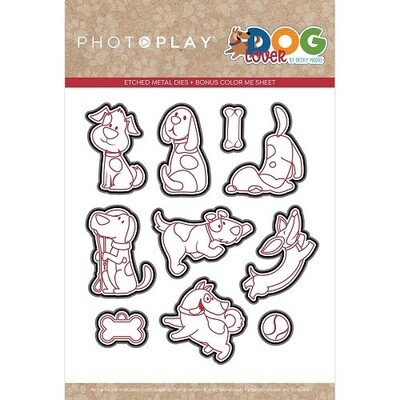Photoplay - Dog Lovers Collection Etched - Metal Die Set