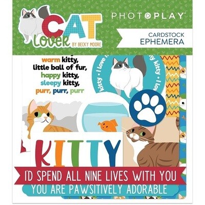 Photoplay - Cat Lover Collection - Ephemera Pack