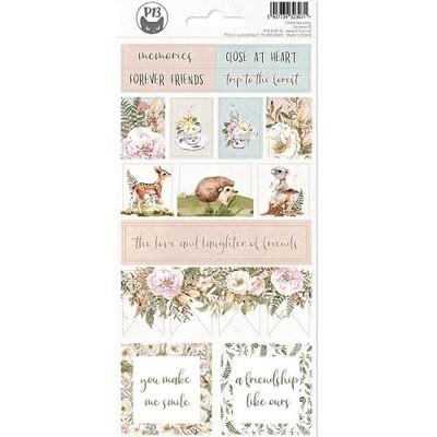 P13 - Forest Tea Party Collection - Stickers - #02