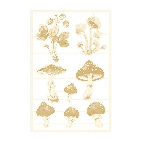P13 - Forest Tea Party Collection - Light Chipboard - 03