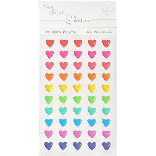 Pure & Simple - Glossies - Party Mix  - Hearts