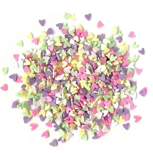 Buttons Galore & More - Sprinkletz - Deco Hearts - 12grams