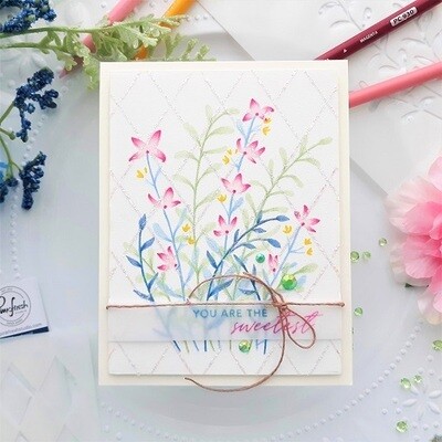 PinkFresh Studio - Die - Enchanting Meadows - PFCCST12
