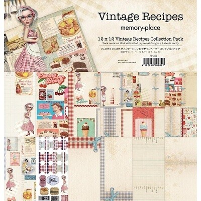 Memory - Place - Vintage Recipes 12 x 12 Collection - MP-60282