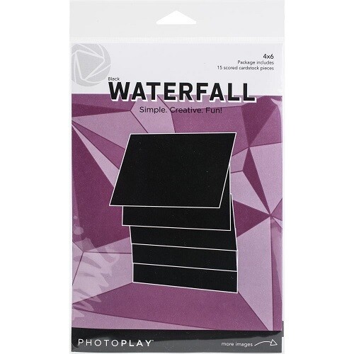 Photoplay - Makers Series - Waterfall Set - 4" x 6" - Black - PPP2163