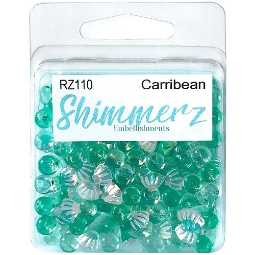 Buttons Galore & More - Shimmerz - Carribean