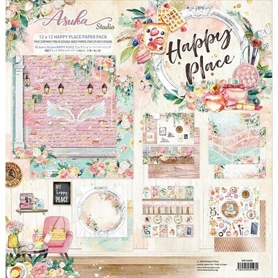 Memory Place - Happy Place - 12 x 12 Collection Pack - MP-60498