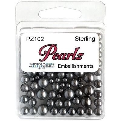 Buttons Galore & More - Pearlz - Sterling