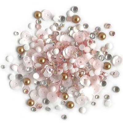 Buttons Galore & More - Sparkletz - Coral Coast - 10gm
